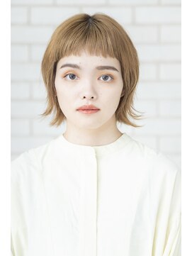 クロエ 仙台(Cloe) オン眉ハイトーンボブ