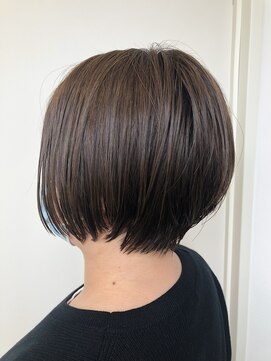ケイズプラスカラン(HAIR AND MAKEUP K's PLUS calin) 【倉敷　沖/calin】大人かわいいショートボブ