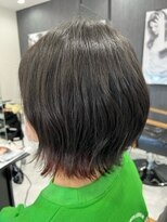 ディティール(Detail)&nbsp;イヤリングカラー×外ハネレイヤーボブ