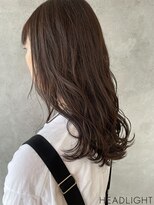 ソーエン ヘアー エイト 札幌駅前店(soen hair eight by HEADLIGHT) ダークブラウン×フェミニンロング_807L1543