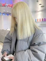 ゲーム 原宿店(GAME)&nbsp;ベージュ/ダブルカラー/ケアブリーチ/髪質改善/原宿