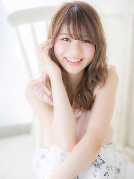 エン(eN.) 斜めバングラフフェミニンロング10代20代30代a流山おおたかの森