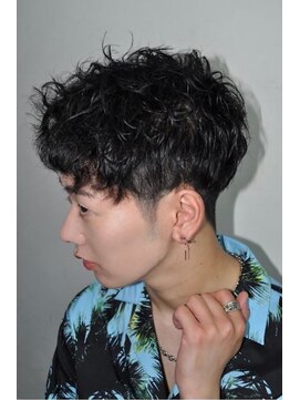 ヒロギンザ 青山店(HIRO GINZA) かき上げニュアンスマッシュサイドパート韓国マッシュフェード