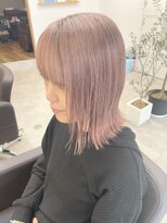 オリビアヘアー(OLIVIA HAIR) ミルクティーおピンク