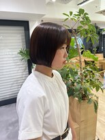 オーシャン(Ocean) 【Ocean Hair&Life 田中愛梨】ラインを残した艶々ボブ