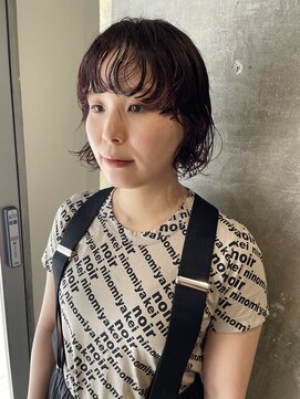 ハマモト マッシュボブパーマ
