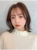 韓国風前髪×レイヤーカット【新宿/前髪/レイヤーカット】