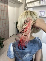 ペレ 渋谷(PELE)&nbsp;前髪/マチルダボブ/ピンクベージュ/インナーグレージュ/渋谷