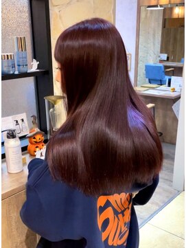 リベルテ(Liberte) 《Liberte》ピンクブラウン/桜レッド/ブリーチなし/艶カラー