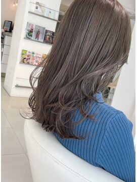 ファイブボックスヘアー 広島(five vox hair) 【オシャレ染め】グレージュ(女性/20代)