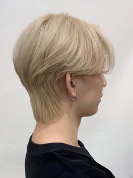 アイトーキョーリタ 渋谷(AI TOKYO Rita) メンズパーマブリーチニュアンス縮毛矯正