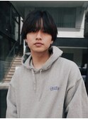 【シースルーマッシュ/阿部達哉】カルマパーマ/メンズマッシュ