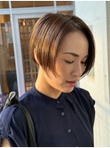 前下がりショートボブ