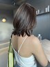 【理想の女子に！】似合わせカット+marbb(マイクロバブル)￥5000
