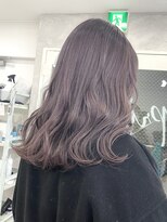 アジールヘア 東上野店(agir hair)&nbsp;10代20代30代ラベンダーグレージュ髪質改善ブリーチ【上野】