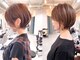 シシ 大宮(She 2.)の写真/毛先1ミリまでこだわった、自宅スタイリングも自在な美ショート。【自社開発オリジナル髪質改善】【大宮】