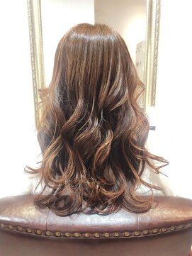 ヘアー グリーン(hair green) 30代40代50代/ゆる巻きロング/ゆるふわロング