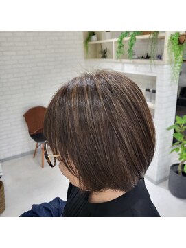 サニー(Sunny) 白髪ぼかし×ハイライト