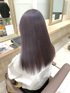 ルーム 郡山店(ROOM) 艶感たっぷり♪ラベンダーグレージュ×髪質改善トリートメント