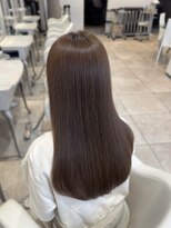 ザックラフィネ(ZACC raffine)&nbsp;艶髪ロングヘア/オリーブブラウン/美髪/胸下ロング/韓国ロング