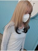 髪質改善トリートメント&ブリーチカラー