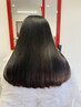 カット+リタッチカラー《根元2センチ》+トリートメントストレート　￥16,450