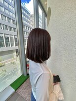 エルサフィロ ヨドヤバシ(el zafiro yodoyabashi)&nbsp;【el zafiro yodoyabashi】大人女子暖色系少し長いスタイル