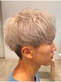 重野guest Style ブリーチ1回ホワイトベージュ