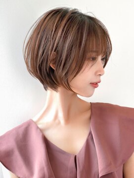 エアー(Air) 大人可愛いショートボブと「小顔効果☆」髪質改善ブ20代30代40代