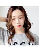 モンド ヘアクリエーション 西田店(monde hair creation)&nbsp;【monde】ゆるふわヘア×チョコレートブラウン×美髪