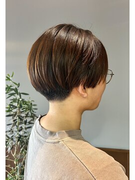 フープ 川越(hoop) 刈り上げなハンサムショートスタイル