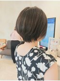 ☆くびれショート・ベージュブラウン☆小顔