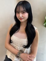 ザックラフィネ(ZACC raffine) レイヤーカット/くびれヘア/透明感カラー/シュースルーバング