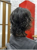 5分で決まる時短パーマ