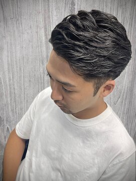 ゴート 香椎(GOAT) メンズカット/パーマ/ニュアンス/フェザー/フェード/20代/30代