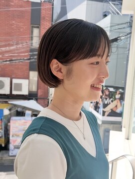 ニコ トウキョウ(nico TOKYO) 20代30代ショートボブ前髪ありボブミニボブ顔周りレイヤーカット