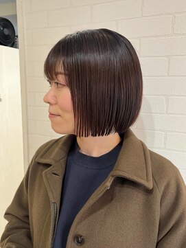 【恵比寿 LIBRE】大人切りっぱなしボブ