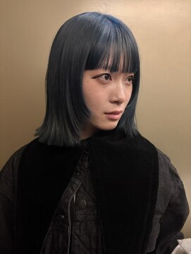 ビュートリアム265(BEAUTRIUM 265) ★イメチェンボブ/全頭ブリーチ/ワイドバング/切りっぱなし/銀座