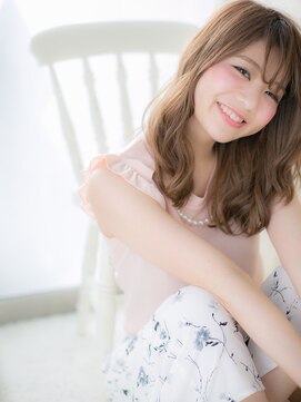 モッズ ヘア 福岡姪浜店(mod's hair) mod's姪浜/ウォームブラウン大人かわいい小顔フェミニンロングj