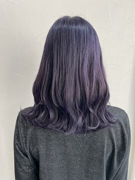 アリアツイン バイ エクラート 池袋西口店(ARiA TWiN by ECLART) ラベンダーグレージュ イルミナカラー ダブルカラー 髪質改善