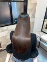 ハル 新宿(haru)&nbsp;ショコラベージュ/ツヤ髪スタイル/ニュアンスカラー/髪質改善