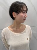 髪質改善/大人ガーリー/似合わせカット/ショートボブ/前髪/仙台