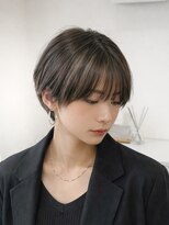 スイ(suiw) 前髪もアンブレラカラークールショート【suiw】昭和町/天王寺