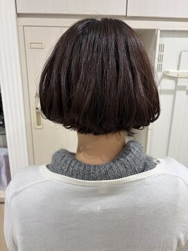 アッシュ 仙川店(Ash) 小顔手入れ楽30代40代50代大人可愛い切りっぱなしボブワンカール