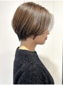 大人ショート/ハンサムショート/レイヤーボブ/ショートボブ