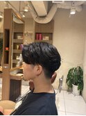 王道フェザーパーマ