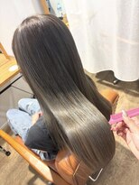 アーブルポンテ(ARBRE ponte) ハイライトデザインカラー髪質改善トリートメント