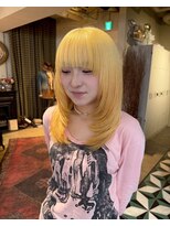 グッドフェローズ キタホリエ(GoodFellas kitahorie) 透け感レイヤーブリーチ×艶カラーで小顔魅せハイトーン艶感