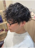 足利市メンズ美容室/パーマ/ツイストスパイラル/20代/30代