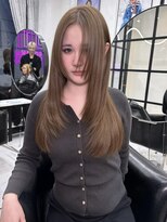 メゾンハル(Maison HALU)&nbsp;ヘーゼルブラウン×ナチュラルレイヤー×ケラチントリートメント